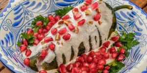 Receta de Chiles en Nogada